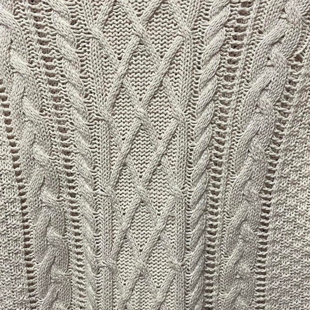 women’s Aeropostale woven crewneck soft long sleeve sweater essential sweatshirt - Picture 2 of 4